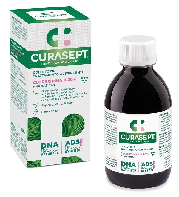 Curasept Collutorio Ads Dna Trattamento Astringente 200 Ml + Campione Omaggio Dentifricio Astringente 6 Ml - Immagine 15