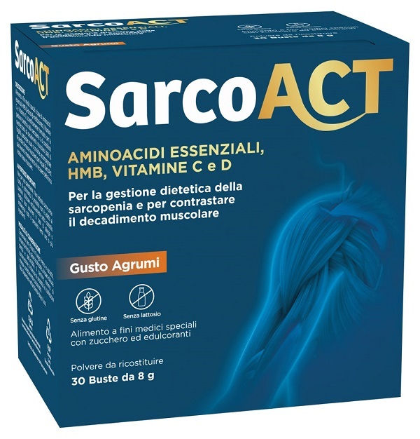 Sarcoact Amminoacidi Essenziali, Hmb, Vitamine C E D 240 G Polvere Bambino - Immagine 5