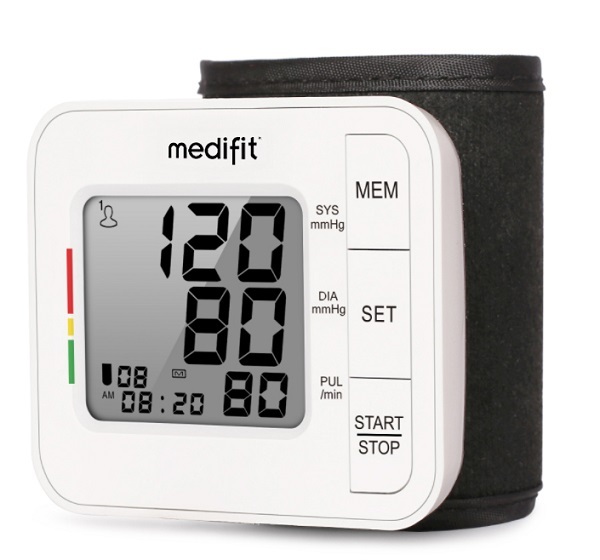 Cm_main_brand_2289 Medifit Misuratore Digitale Della Pressione Sanguigna Da Polso 1 Pz Apparecchi - Immagine 6