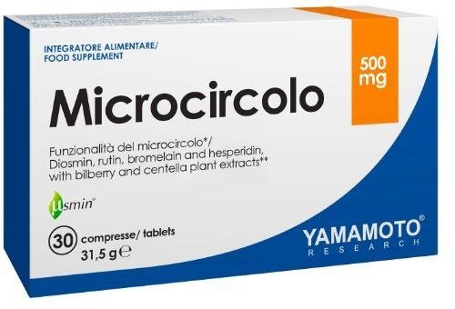 Iaf Network Srl Nero Integratore Yamamoto R Microcircolo Nf, 60 Capsule - Immagine 2