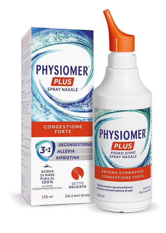 SPRAY NASALE PHYSIOMER PLUS GETTO DELICATO 135 ML - Immagine 5