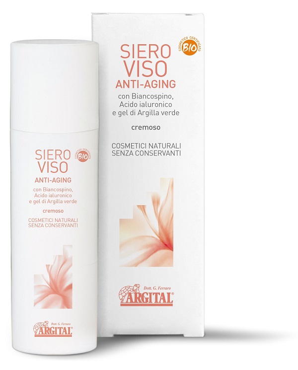 Argital Verde Siero Viso Antiaging Cremoso Antiage Idratante Per Pelli Mature E Sensibili 30Ml - Immagine 7