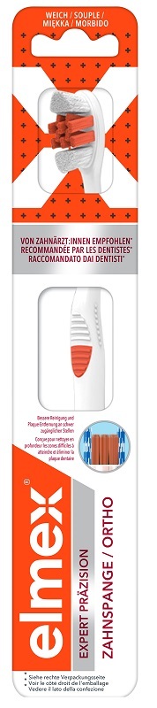Elmex Expert Precision Ortho Spazzolino Per Apparecchi Ortodontici 1 Pezzo - Immagine 6