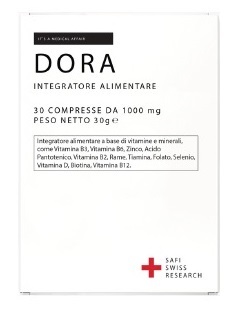 Safi Medical Care Srl Rossi/Rosso Integratore Dora Vitamine E Minerali, 30 Compresse - Immagine 5