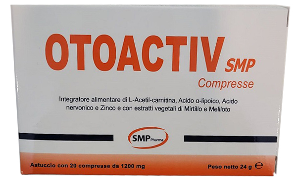 Smp Pharma Sas Otoactiv Smp 20 Compresse Da 1200 Mg - Immagine 2