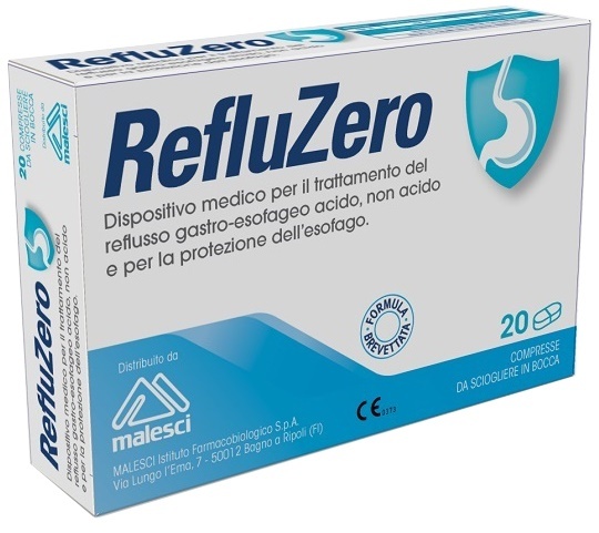 Refluzero - Trattamento Del Bruciore E Del Reflusso Gastro-Esofageo 20 Compresse - Immagine 7