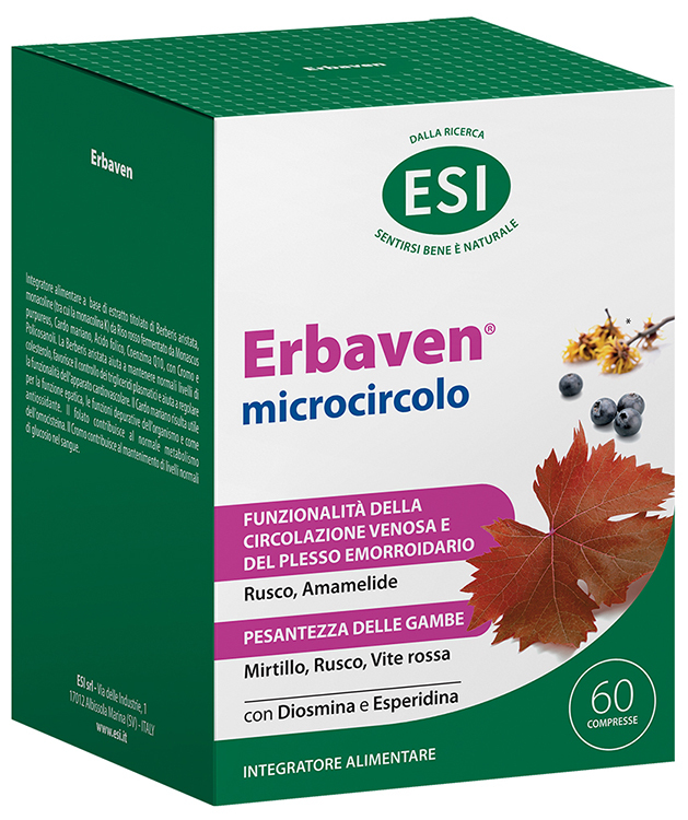 ESI - Erbaven Microcircolo 60 compresse - Immagine 3