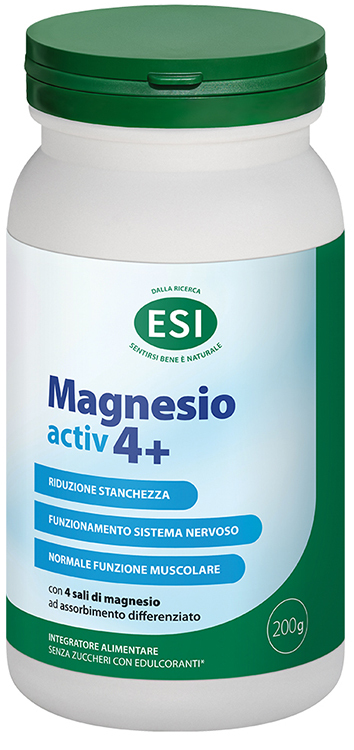 Esi Srl Esi Magnesio Activ 4+ 200G - Immagine 3