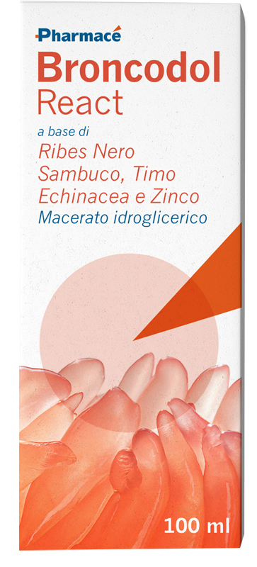 Pharmace' Srls Broncodol React 100 Ml Senza Glutine Naturalmente Privo Di Lattosio - Immagine 3