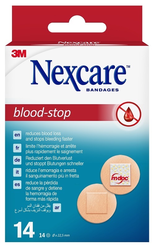 NEXCARE BLOOD STOP SPOTS22 14P