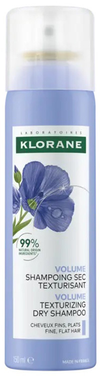 KLORANE Shampoo Secco Volumizzante al Lino Per Capelli Fini E Piatti 150 ml - Immagine 6