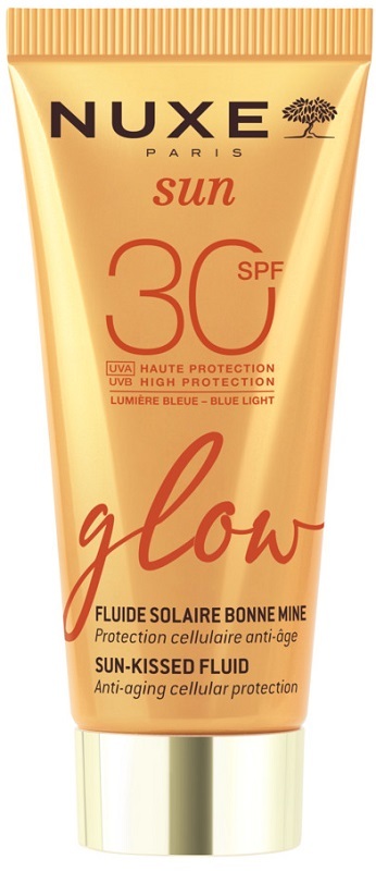 Laboratoire Nuxe Italia Srl Blu Fluido Solare Nuxe Sun Glow Spf30 Illuminante, 40Ml - Immagine 3