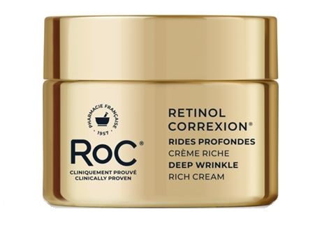 ROC Retinol Correxion Deep Wrinkle - Crema Viso Anti-età Idratante Ricca al Retinolo e Ceramidi 50 ml - Immagine 7