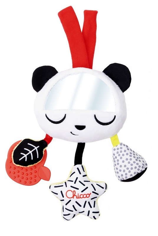 Chicco Bianco/Nero Gioco Bsf Specchietto E - Immagine 6