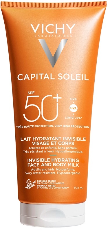 Vichy Crema Capital Soleil Solare Idratante Invisibile Spf 50+ 150 Ml - Immagine 5