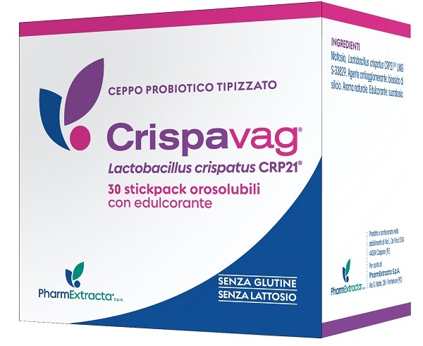 Pharmextracta Crispavag Integratore Per Equilibrio Flora Batterica Vaginale 30 Stick - Immagine 7