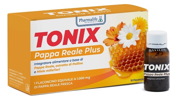 Pharmalife Research Srl Tonix Pappa Reale Plus 10 Flaconcini Da 15 Ml - Immagine 4