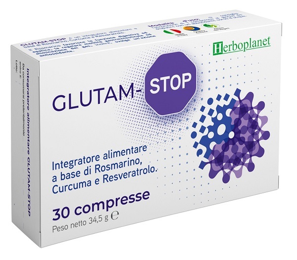 Herboplanet Glutam Stop Integratore Per Digestione E Benessere Epatico 30 Compresse - Immagine 3