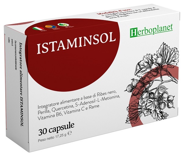Istaminsol 30 Capsule - Integratore per il naso, la gola e le difese immunitarie - Immagine 3
