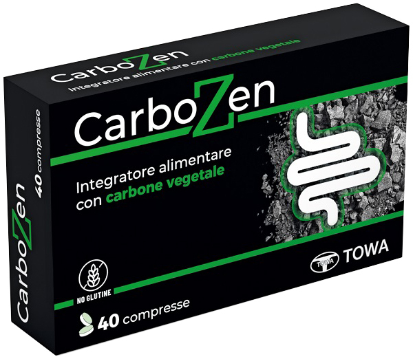 Towa Pharmaceutical Carbone Carbozen 40 Compresse Senza Glutine - Immagine 6
