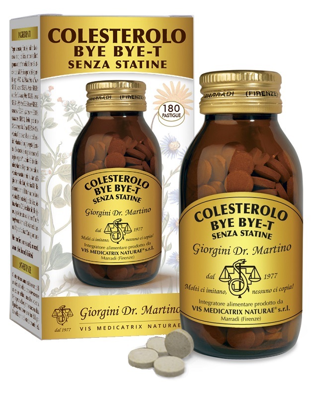 Dr.giorgini Ser-Vis Srl Integratore Colesterolo Bye Bye T Per Lipidi, 180 Pastiglie - Immagine 4