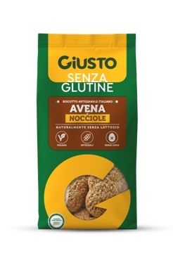 GIUSTO Biscotti Avena e Nocciole senza glutine, senza uova e naturalmente senza lattosio 200 gr - Immagine 5