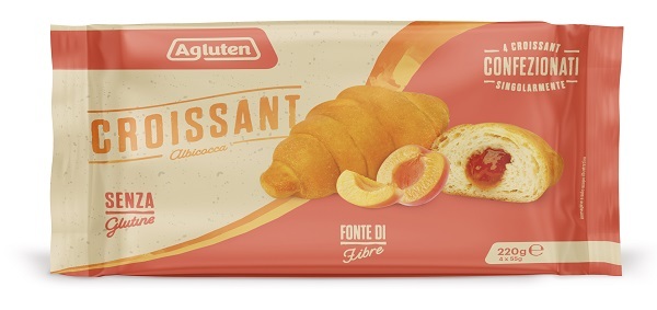 NOVE ALPI Croissant Albicocca - 4 croissant all'albicocca senza glutine 220 gr - Immagine 6