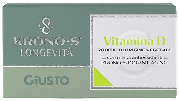 Giusto Vitamina D Kronos Origine Vegetale 30 Compresse - Immagine 2