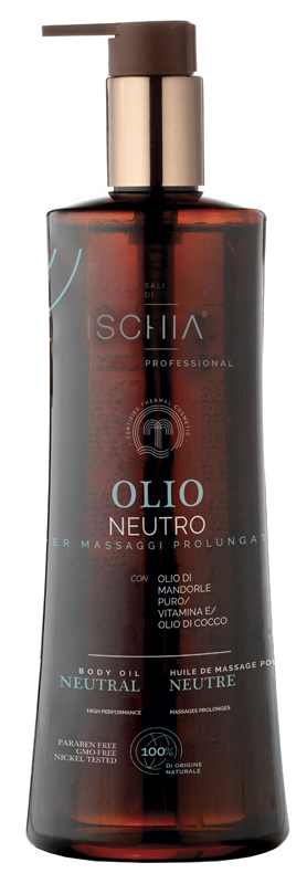 Progre' Olio Da Massaggio Neutro Sali Di Ischia, 100% Naturale - Immagine 4