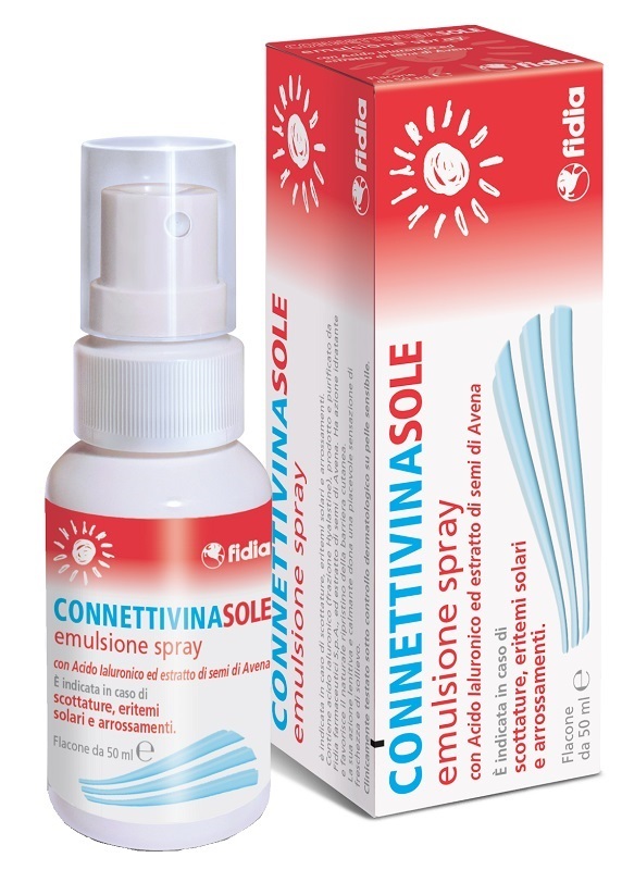 Fidia Farmaceutici Connettivinasole Spray Sollievo Scottature E Arrossamenti 50 Ml - Immagine 7