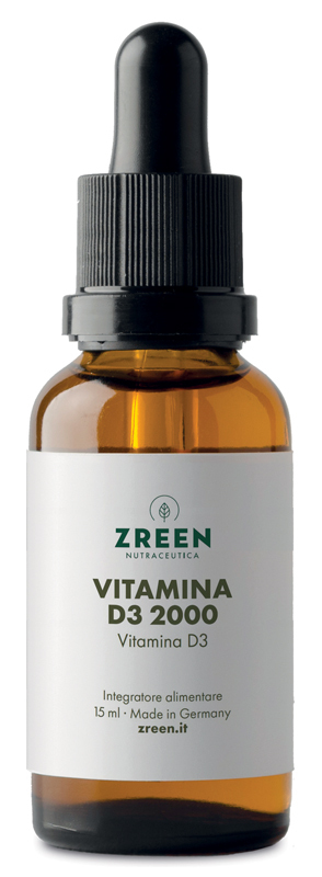 Zreen Vitamina D3 2000 - Integratore per le funzioni dell'organismo 15 ml - Immagine 6