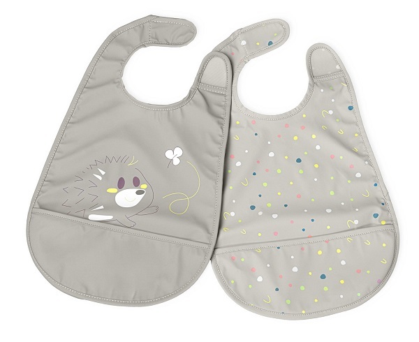 Chicco Grigio Bavagline Pappa 6M+ 2Pz - Immagine 6