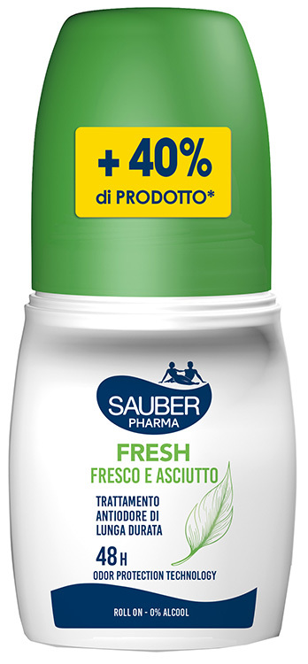 Italsilva Commerciale Srl Deodorante Sauber Fresh Roll On 48H, Anti Macchia - Immagine 3