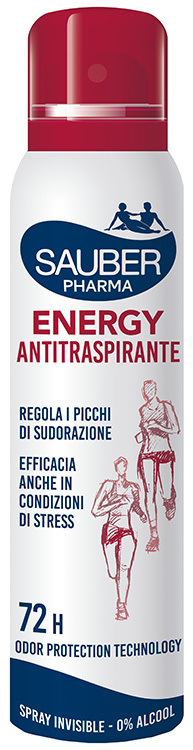 Italsilva Commerciale Srl Sauber Deo 72 H Energy Antitraspirante Spray 150 Ml - Immagine 4