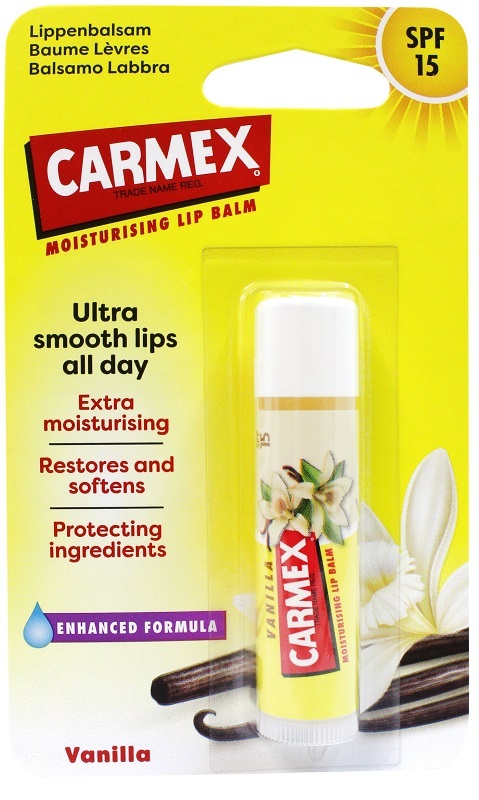 Bonsana Ag Balsamo Labbra Carmex Gusto Vaniglia, Stick Protettivo - Immagine 3