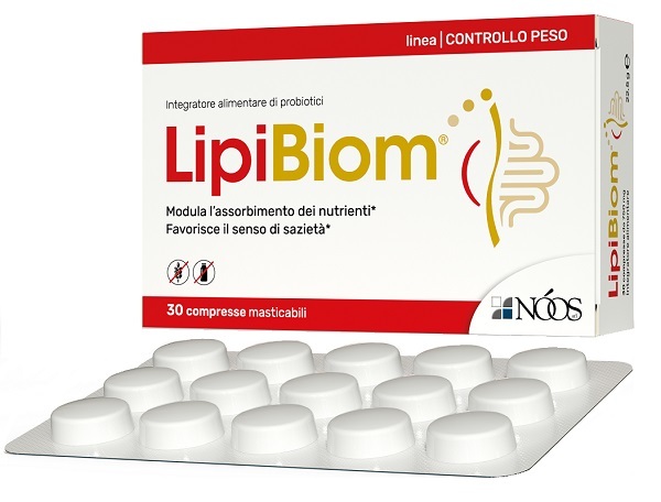 Noos Srl Lipibiom 30 Compresse Masticabili Senza Glutine Senza Lattosio - Immagine 7