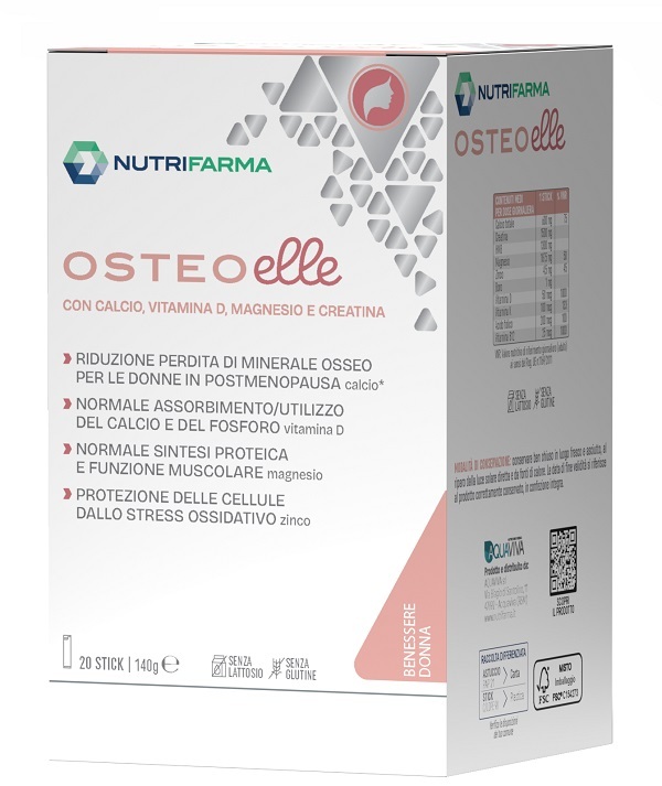 Osteoelle 20 stick senza glutine e lattosio - Immagine 2