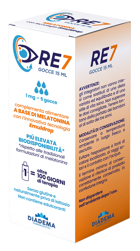 Diadema Farmaceutici Srl Re7 Gocce 15 Ml - Immagine 4
