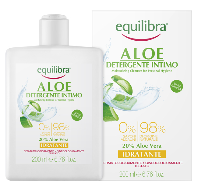 Equilibra Aloe Detergente Intimo Delicato 200 Ml - Immagine 4