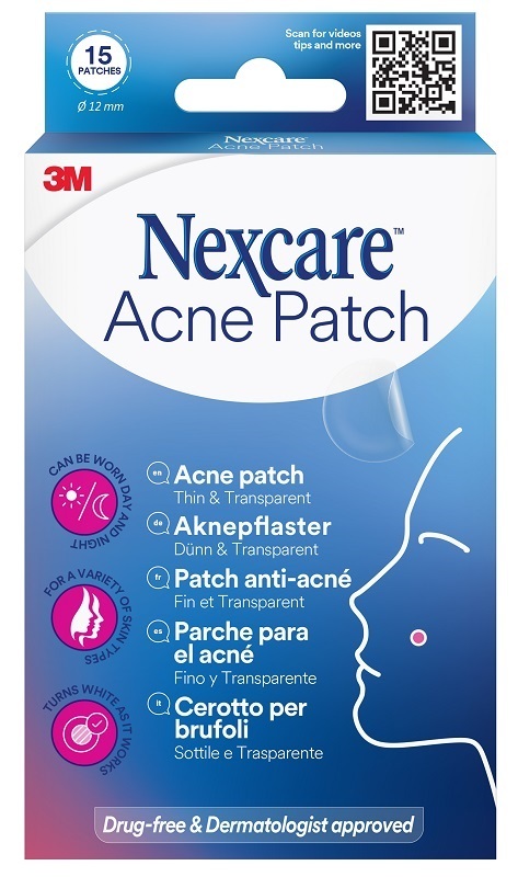3M Nexcare Acne Patch Cerotti Trasparenti Per Brufoli Trattamento Mirato 15 Pezzi - Immagine 7