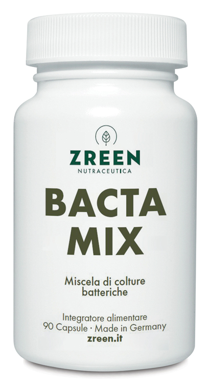 Zreen (Ex Natugena) Zreen Natugena Bacta Mix Fermenti Lattici Per Flora Intestinale 90 Capsule - Immagine 5