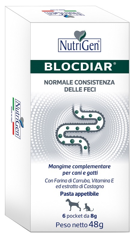 Blocdiar Nutrigen Benessere Intestinale Cani e Gatti 6 Bustine da 8 g - Immagine 6