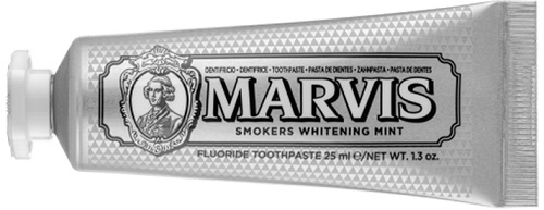 LUDOVICO MARTELLI Smokers Whitening Mint - Dentifricio Sbiancante Anti Macchie Fumo e Caffè Protezione Carie 25 ml - Immagine 3