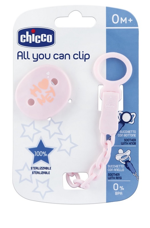 Chicco Rosa Clip Universale - Immagine 3