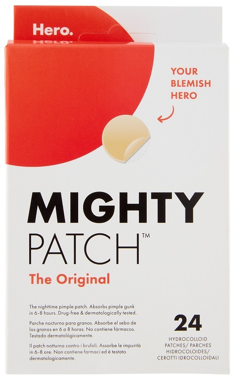 Miti Bianco Cerotti Hero Mighty Patch The Original Per Brufoli, 24 Pezzi - Immagine 4