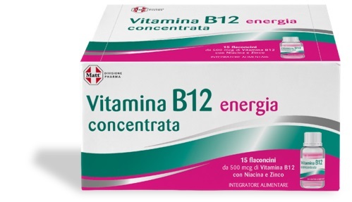 A&D Gruppo Alimentare Dietetico Rosso Integratore Matt Vitamina B12 Concentrata, 105Ml - Immagine 3