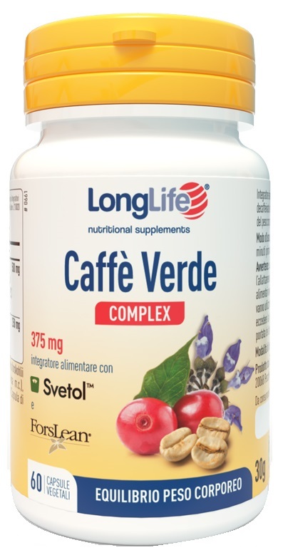 Longlife Srl Verde Integratore Long Life Caffè Con Svetol, 60 Capsule - Immagine 4