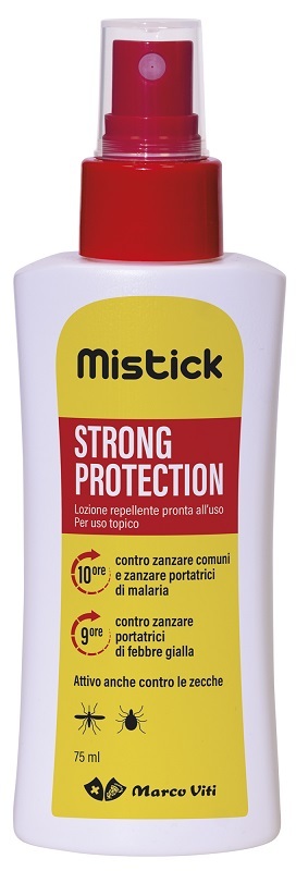 Marco Viti Gialla/Crema Repellente Mistick Strong Protection Zanzare E Zecche, 75Ml - Immagine 3