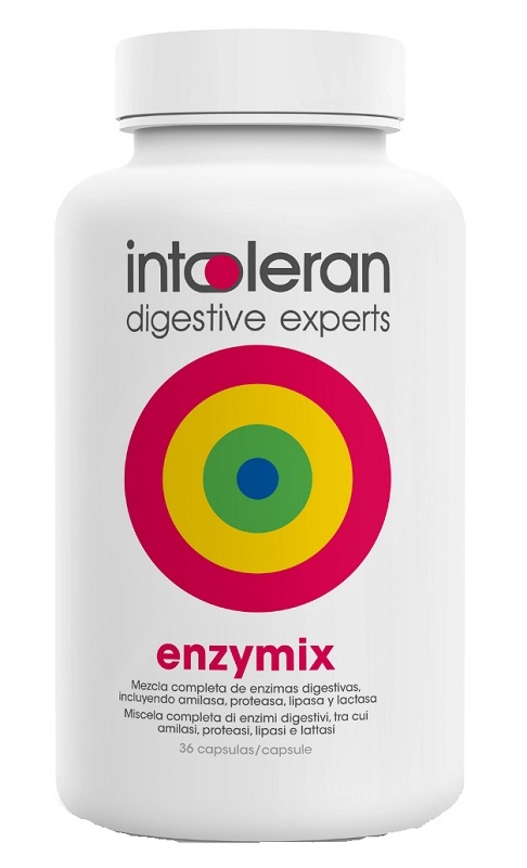 Intoleran Integratore Enzymix Enzimi Digestivi, 36 Capsule - Immagine 4