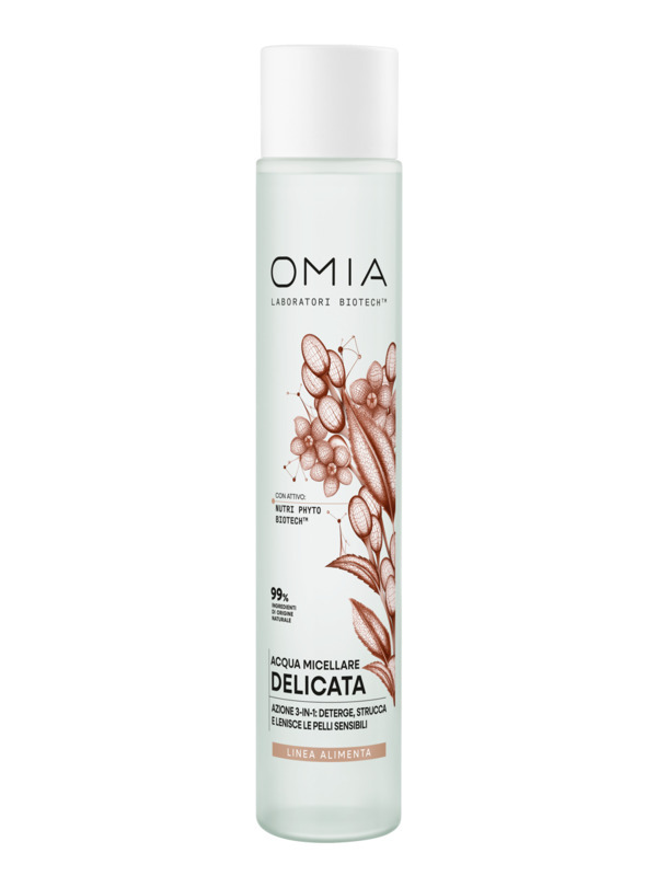 Omia Biotech Acqua Micellare Delicata Struccante Pelli Sensibili 250 ml - Immagine 8